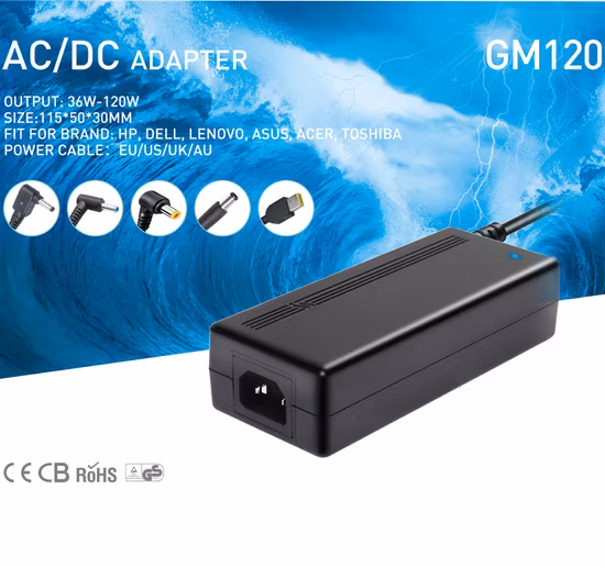 Adaptador ac 90w 19v 4,74a para laptop hp e dell, carregadores de bateria de notebook, saída dc jack 5.5*2.5mm