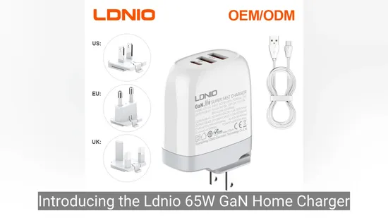 Melhor carregador rápido duplo de 2 portas USB tipo C Pd GaN com certificado CE RoHS FCC